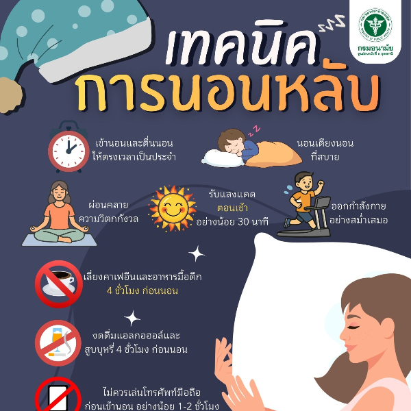 เทคนิคการนอนหลับ